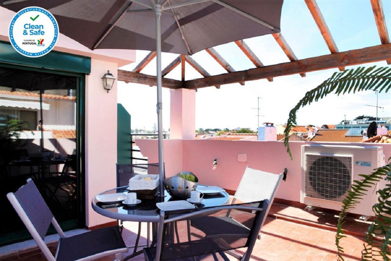 Wondrous Terrace Apartment In Cascais Center Dış mekan fotoğraf